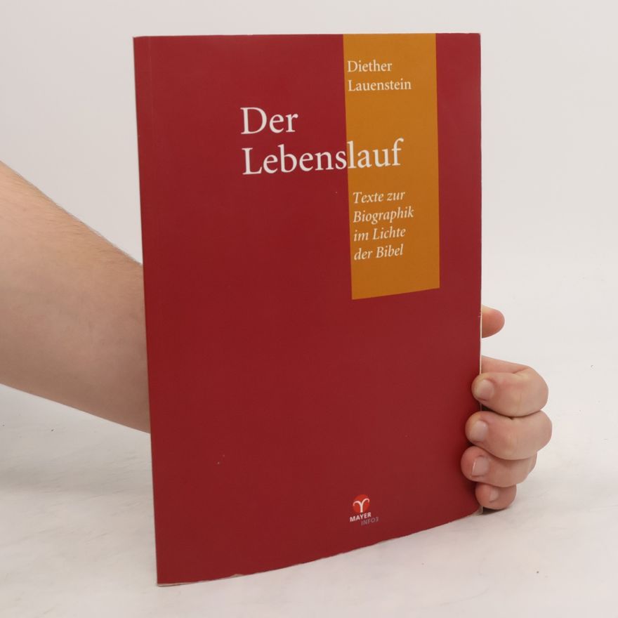 Diether Lauenstein Der Lebenslauf