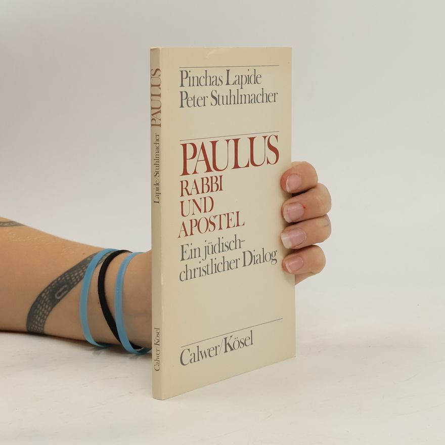 Peter Stuhlmacher Paulus Rabbi und Apostel