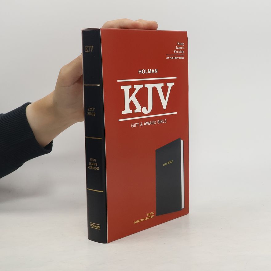 Holman Bible Editorial Staff KJV Gift and Award Bible, Black Imitation Leather