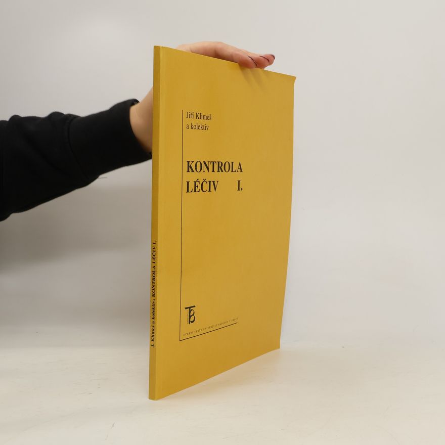 Collectif d'auteurs Kontrola léčiv I.