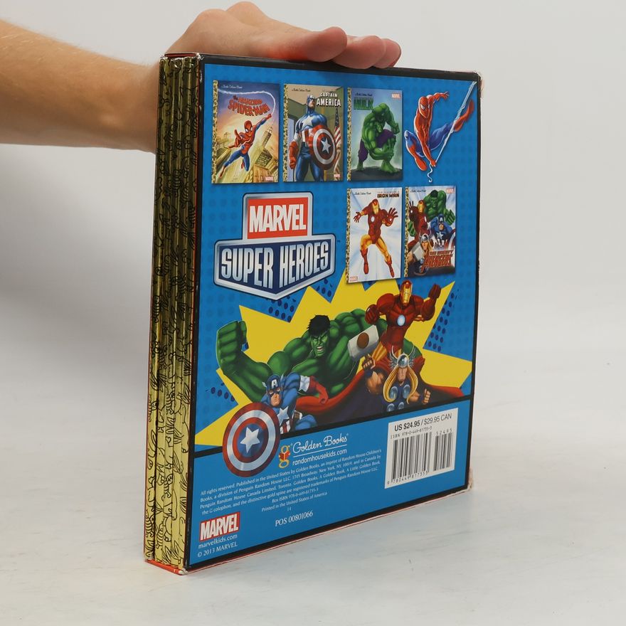 Golden Books Marvel Super Heroes Little Golden Book Library