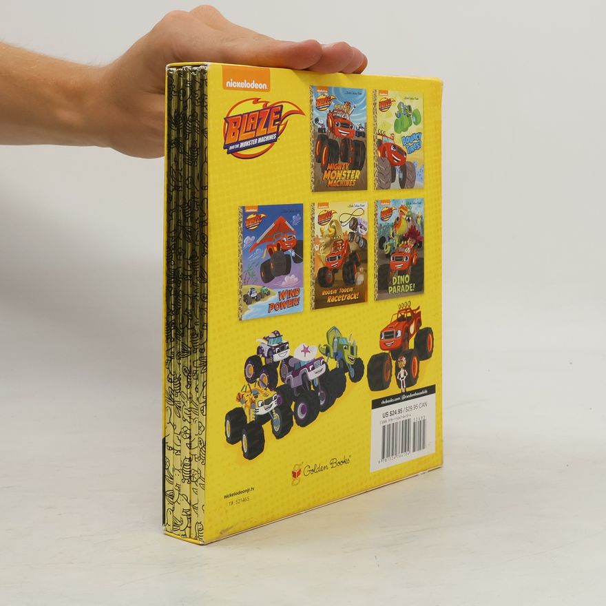 Richard Chizmar Blaze and the Monster Machines Little Golden Book Library (Blaze and the Monster Machines): Five of Nickeoldeon's Blaze and the