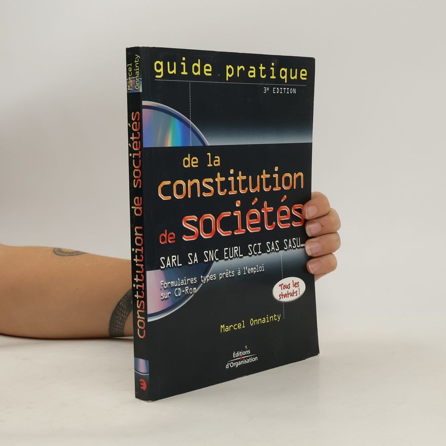 Marcel Onnainty Guide pratique de la constitution de sociétés