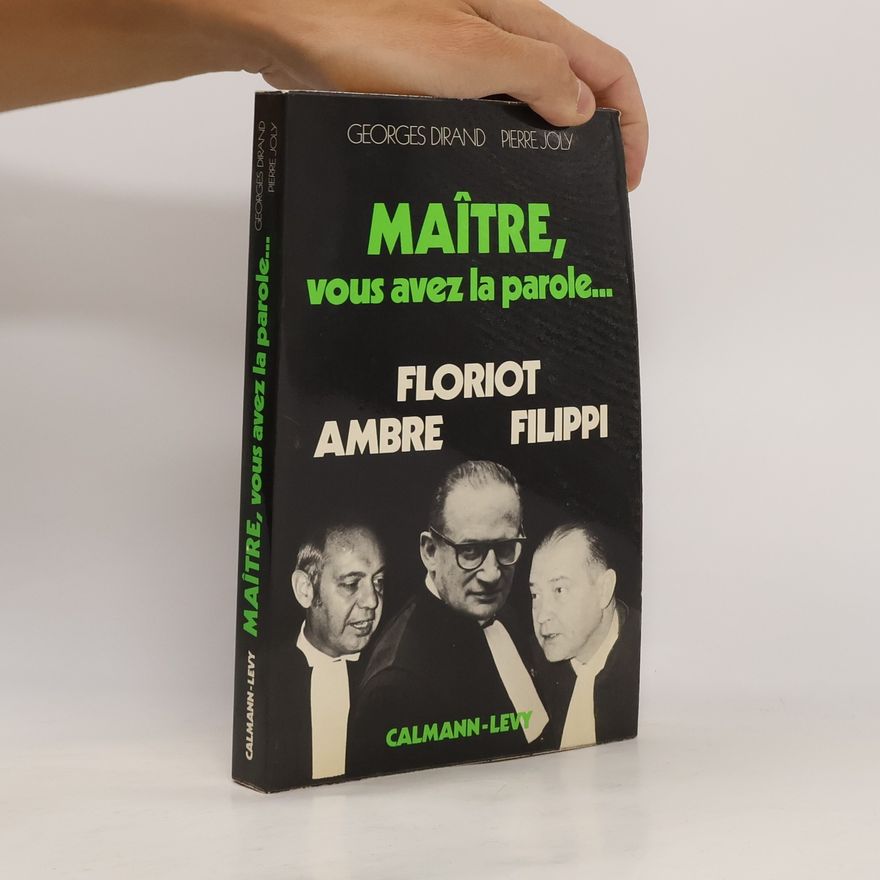 Pierre Joly Maître, vous avez la parole