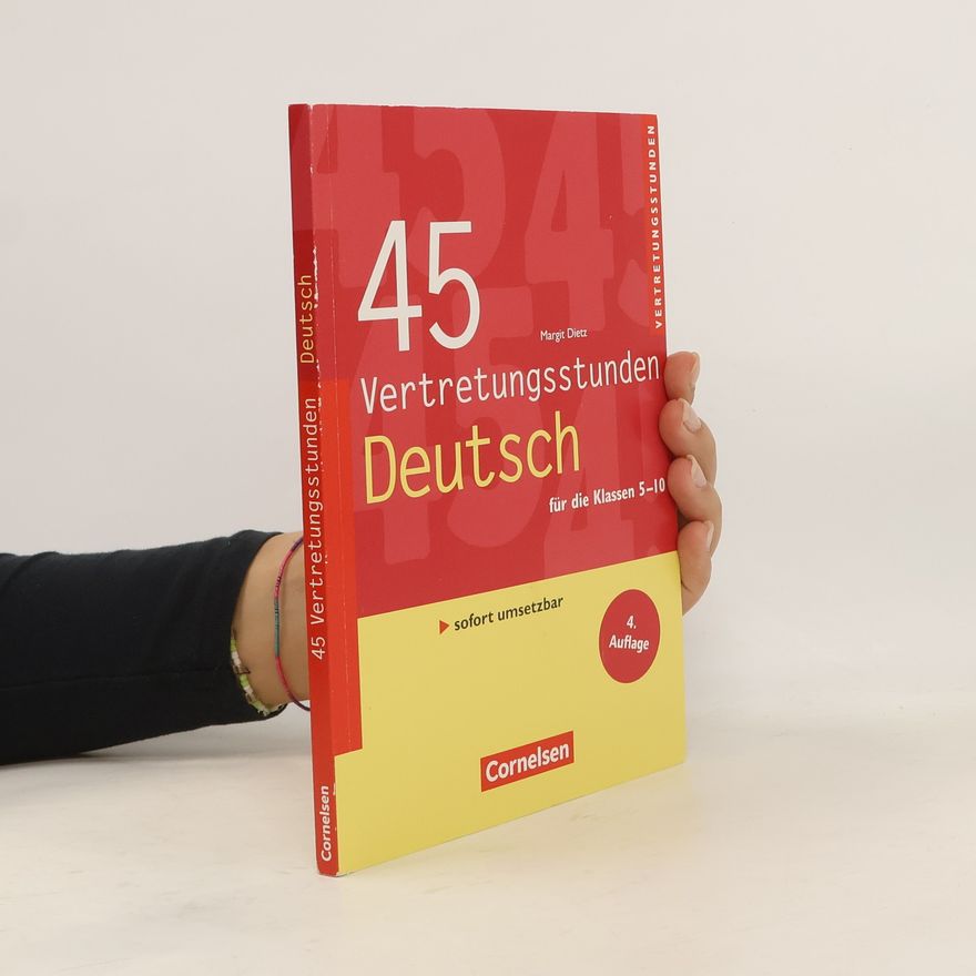 Margit Dietz 45 Vertretungsstunden Deutsch