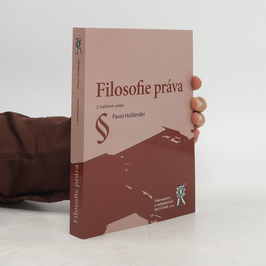 Pavel Holländer Filosofie práva