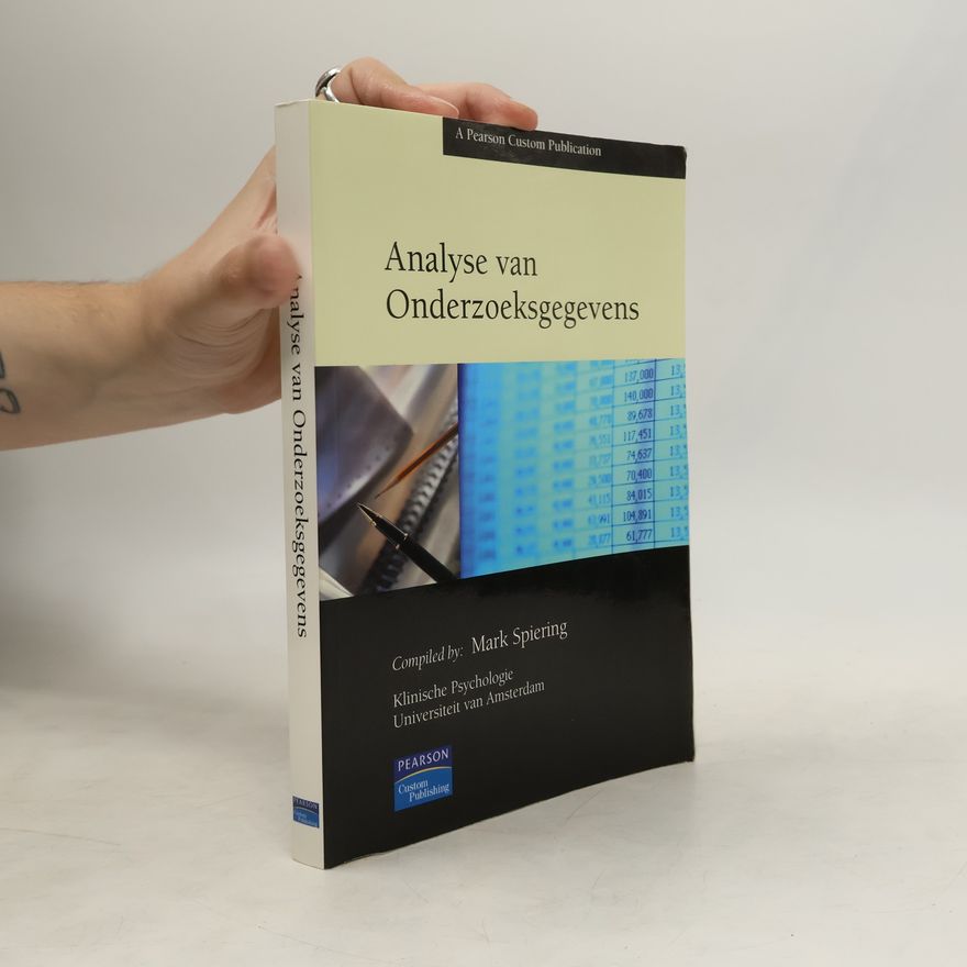 Markus Spiering Analyse Van Onderzoeksgegevens
