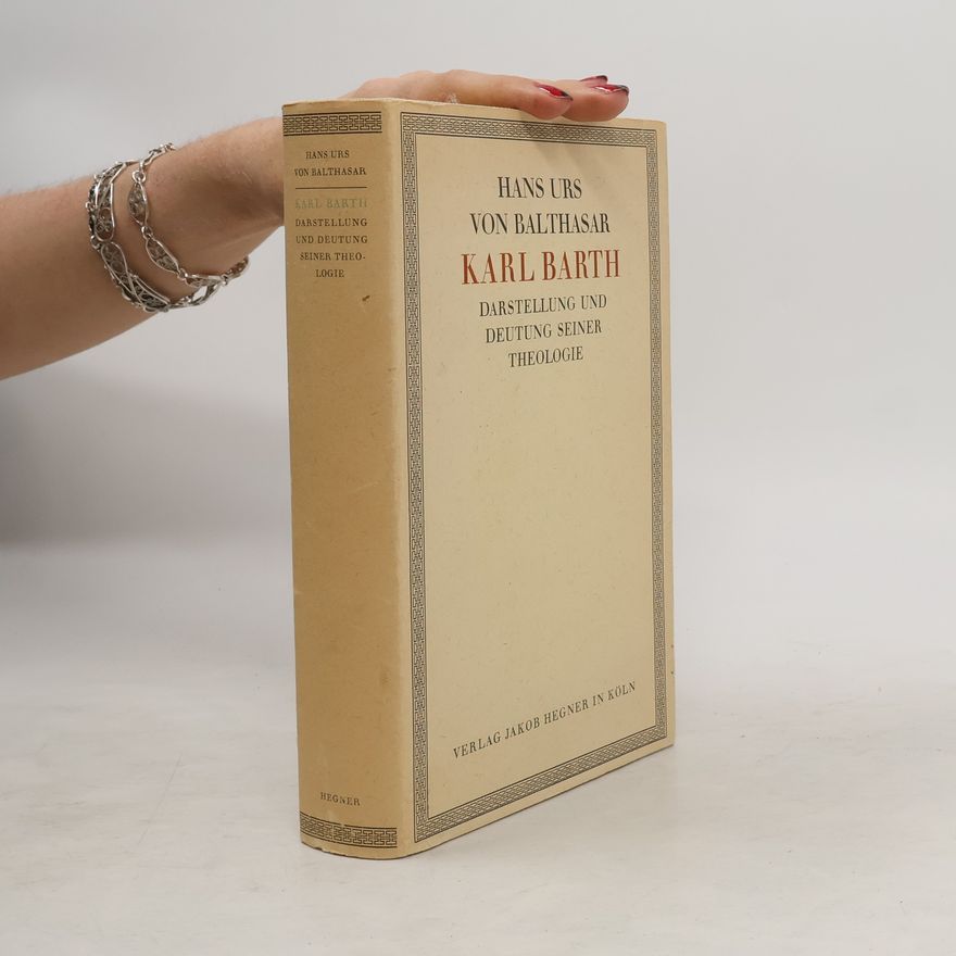 Hans Urs von Balthasar Karl Barth