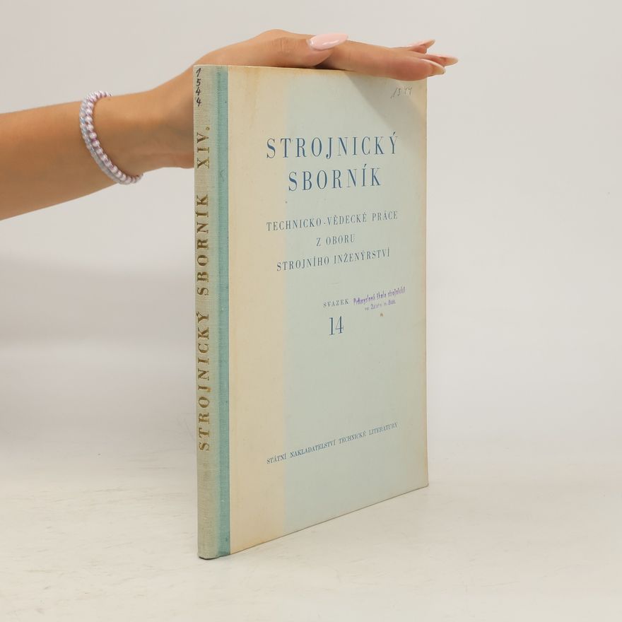 Kolektiv autorů Strojnický sborník 14