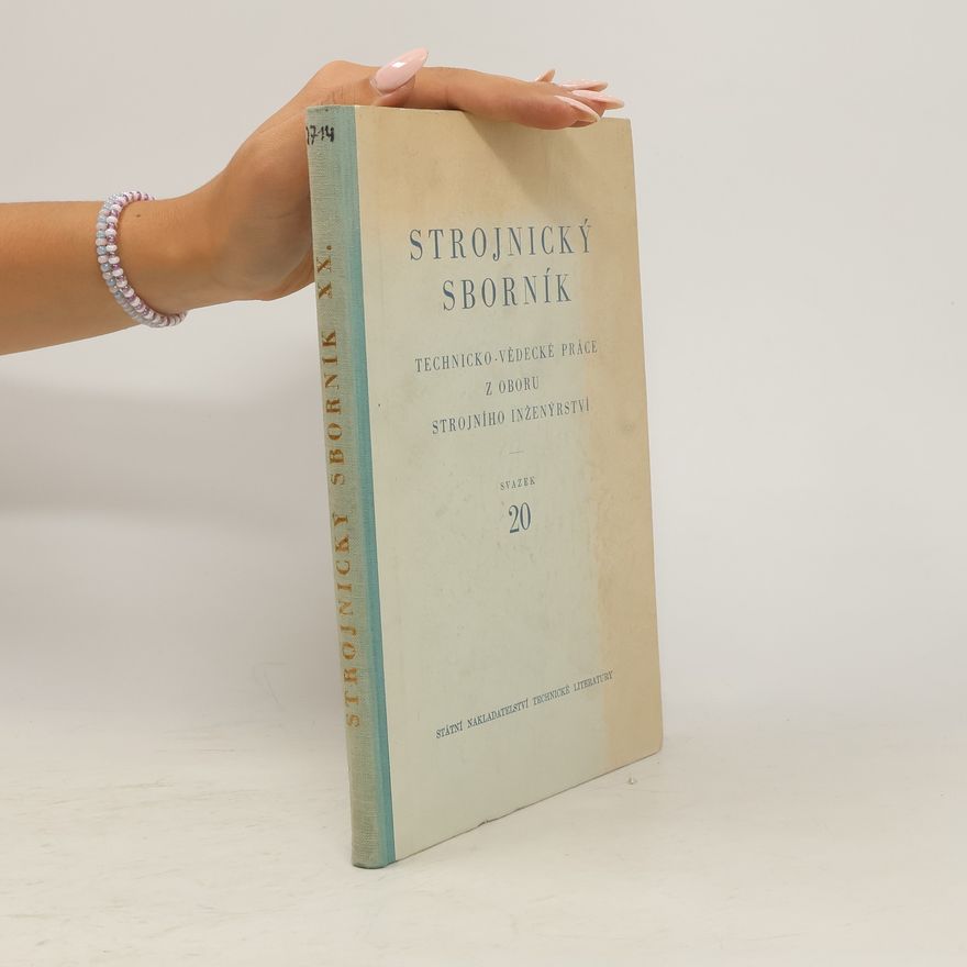 Kolektiv autorů Strojnický sborník 20