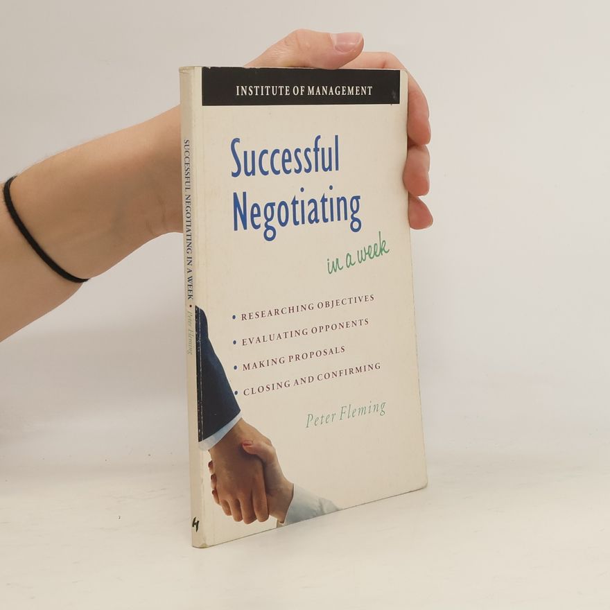Sophie Gillet Successful Negotiating in a Week