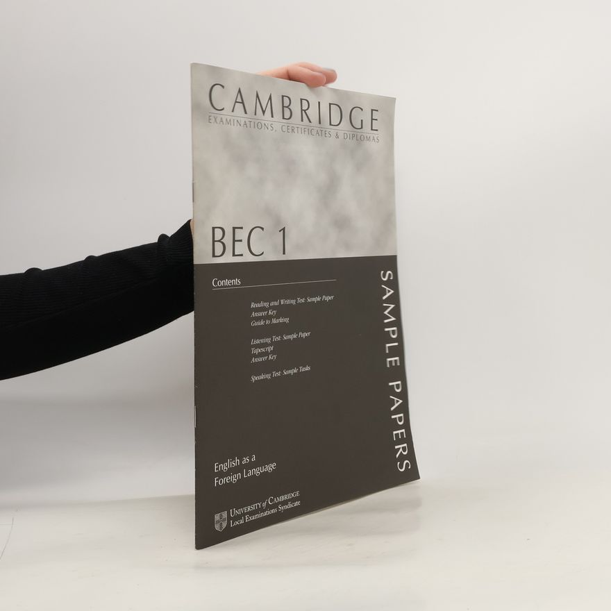 Autorenkollektiv Cambridge BEC 1