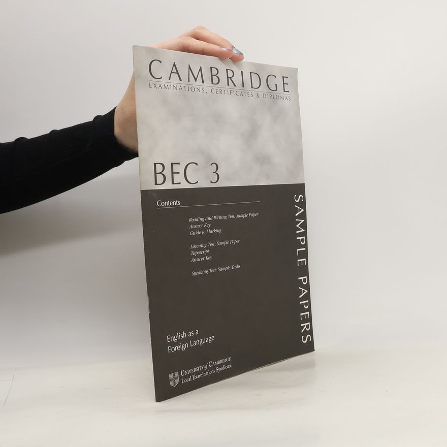 Kolektiv autorů Cambridge BEC 3