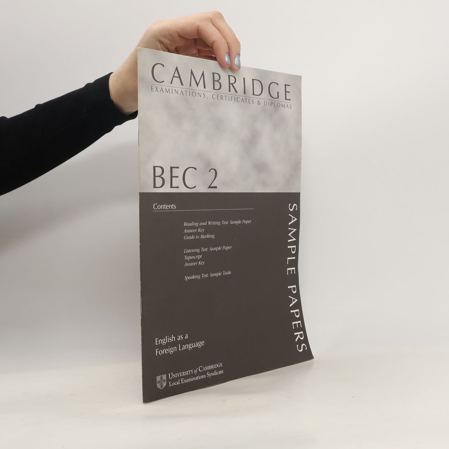 Autorenkollektiv Cambridge BEC 2