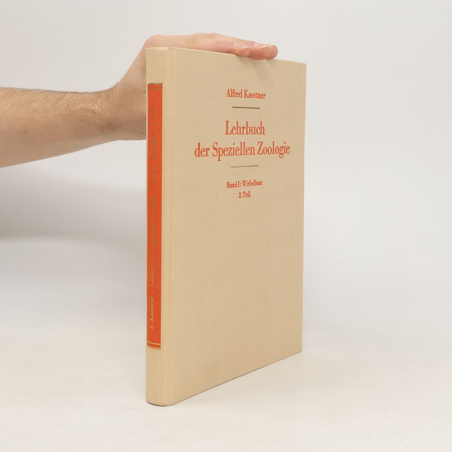 Alfred Kaestner Lehrbuch der Speziellen Zoologie