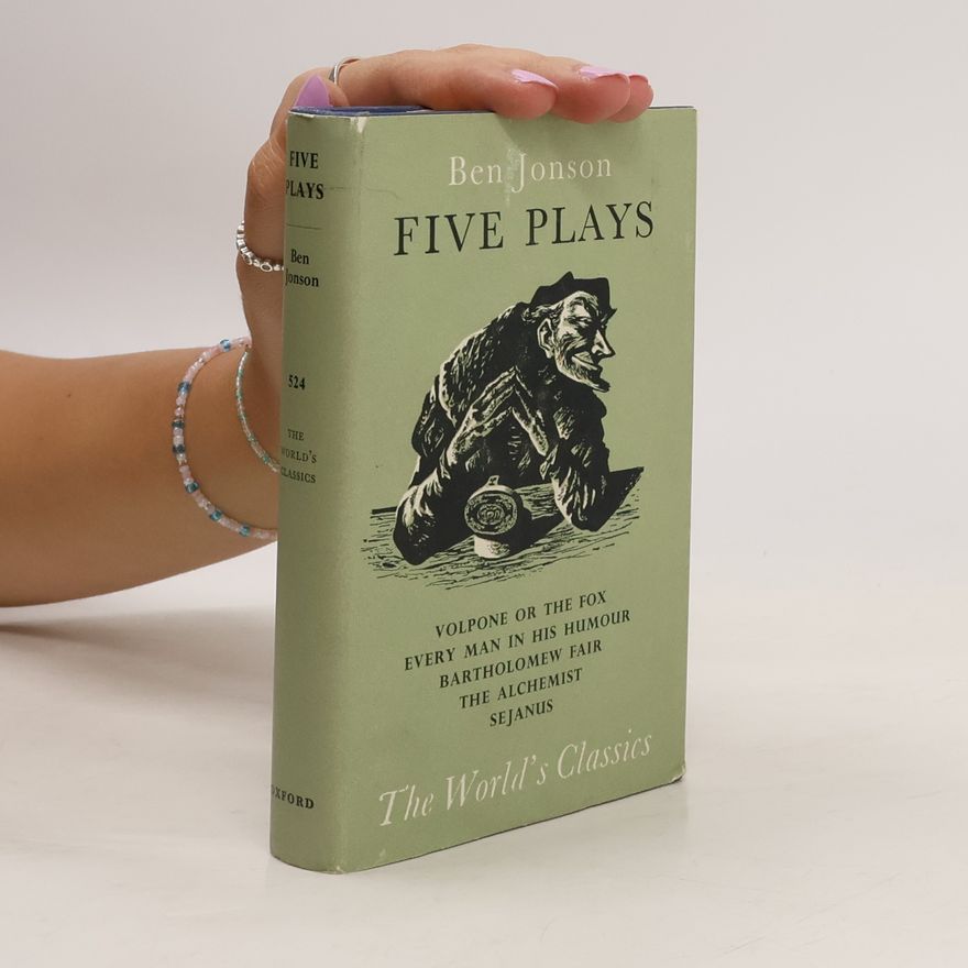 Ben Jonson Five Plays