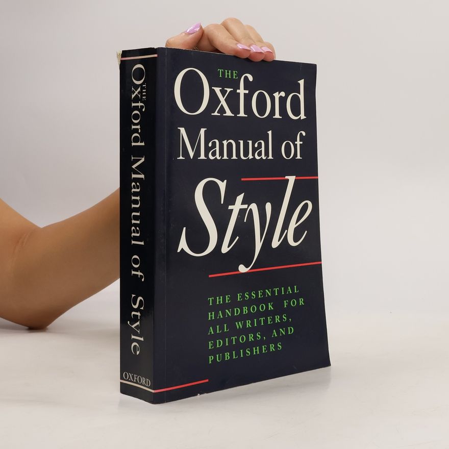 Autorenkollektiv The Oxford Manual of Style