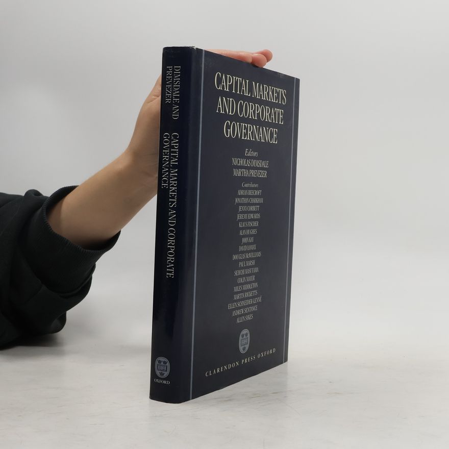Andrew Sentance Capital Markets and Corporate Governance