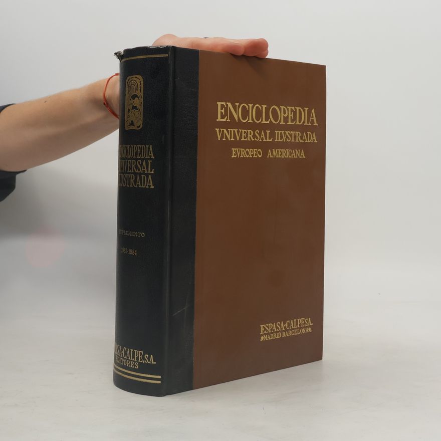 Autorenkollektiv Enciclopedia Universal Ilustrada Europeo Americana - Suplemento anual 1983-1984