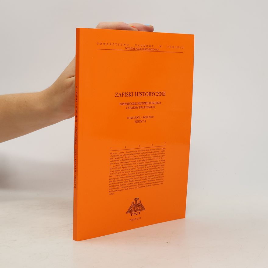 Collectif d'auteurs Zapiski HIstoryczne LXXV