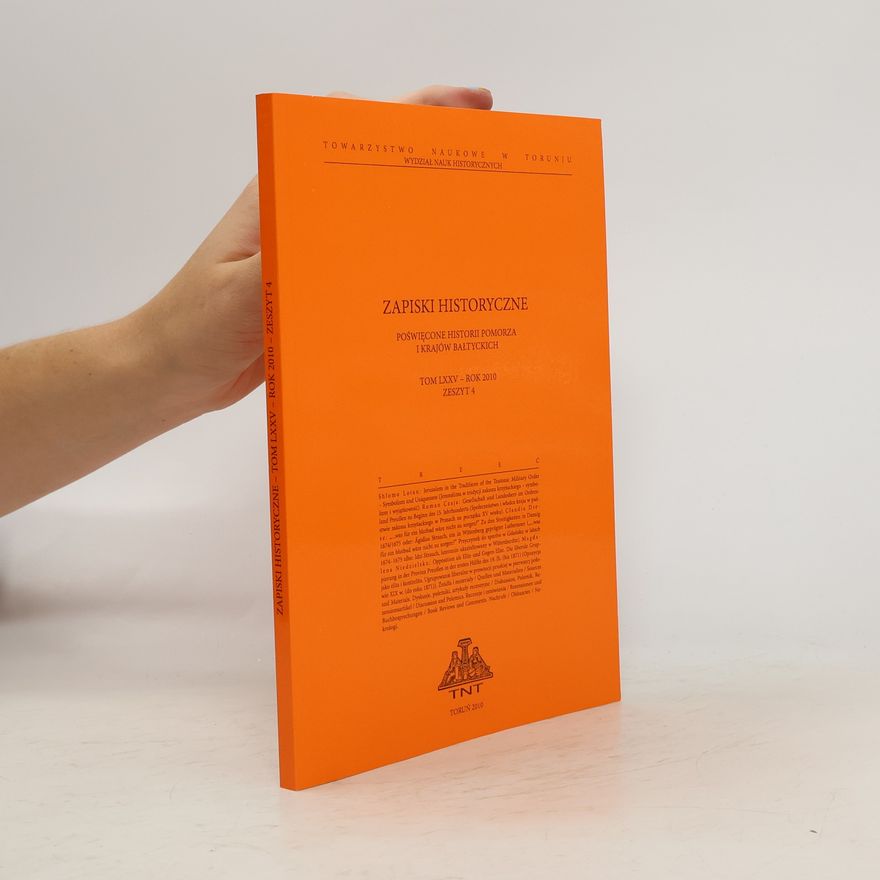 Collectif d'auteurs Zapiski Historyczne LXXV