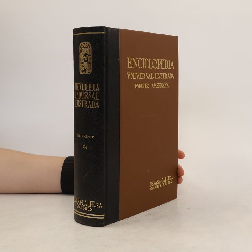 Autorenkollektiv Enciclopedia Universal Ilustrada Europeo Americana - Suplemento anual 1934