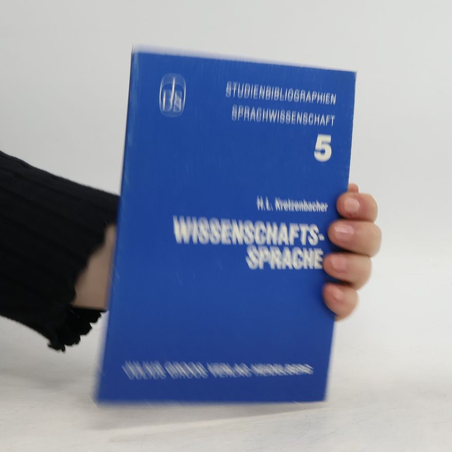 Heinz Leonhard Kretzenbacher Wissenschaftssprache