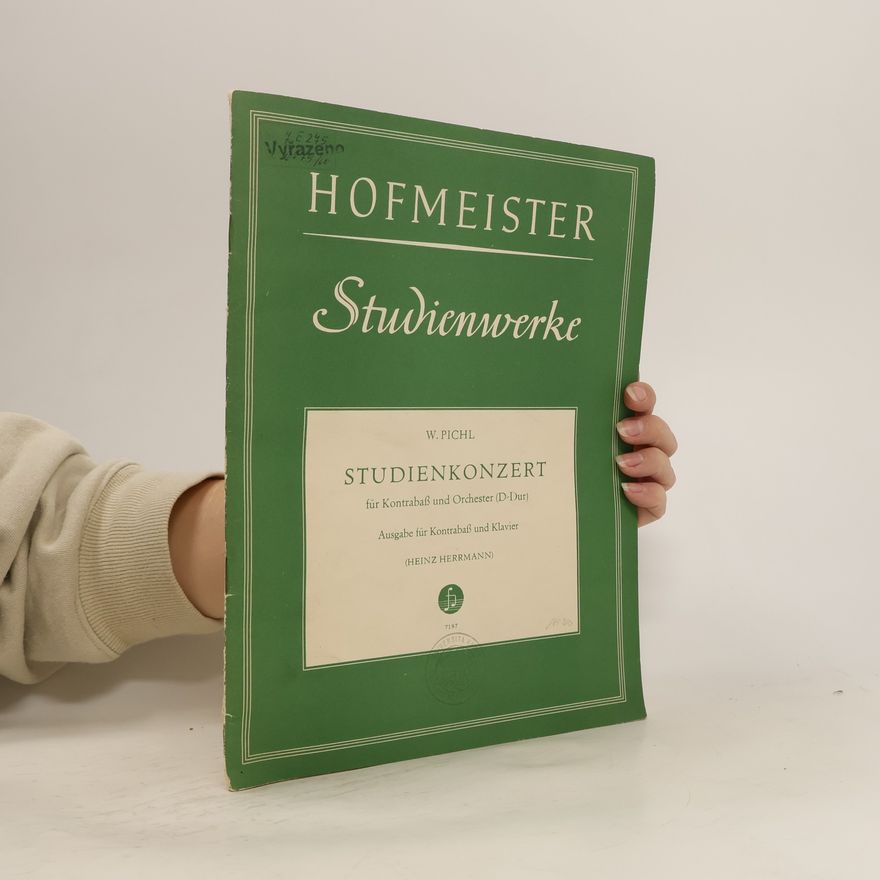 Johannes W. Pichler Hofmeister. Studienwerke