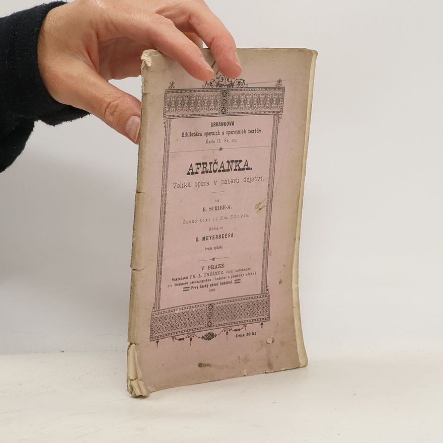 Eugène Scribe Afričanka