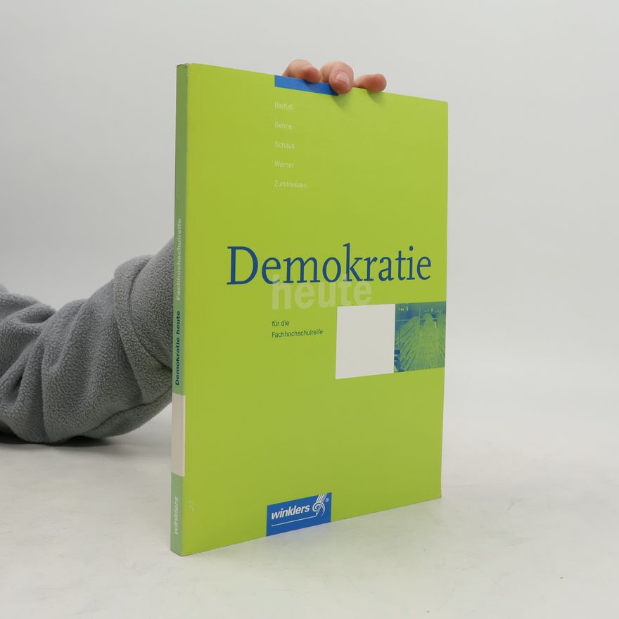 Jutta Barfuß Demokratie heute für die Fachhochschulreife