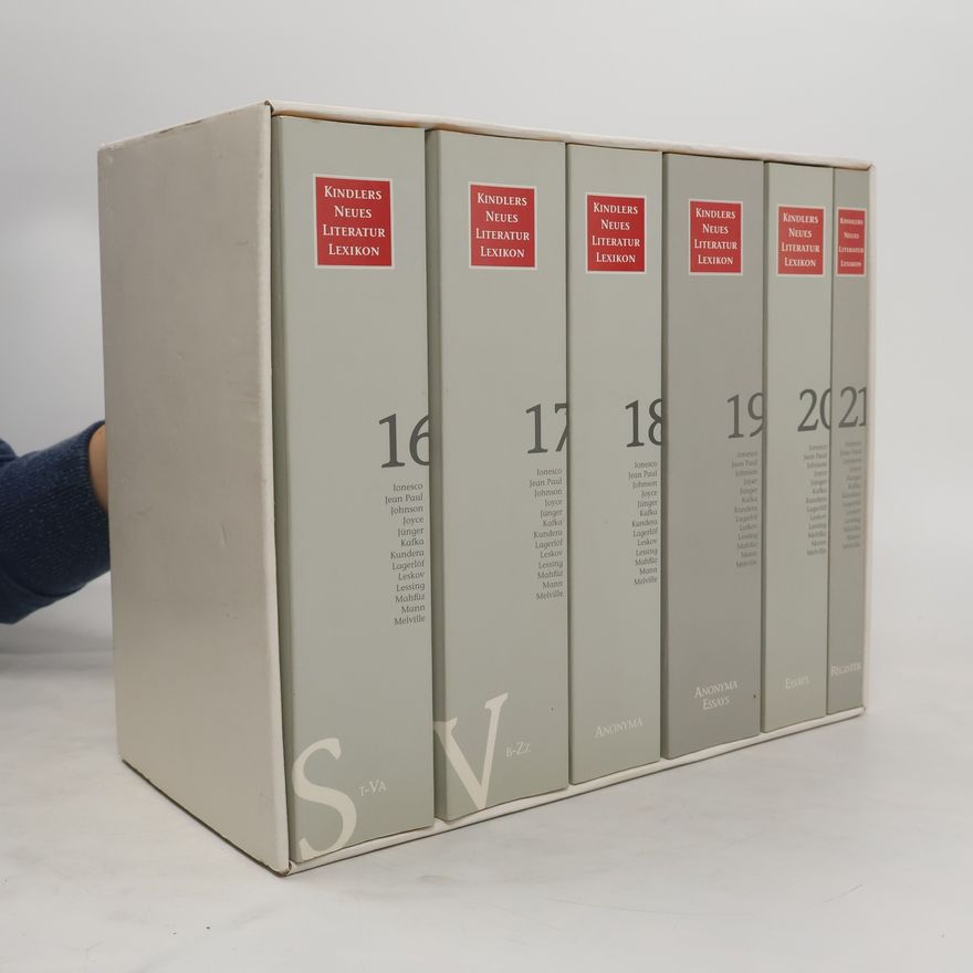 Kolektív autorov Kindlers Neues Literatur Lexikon 16-21