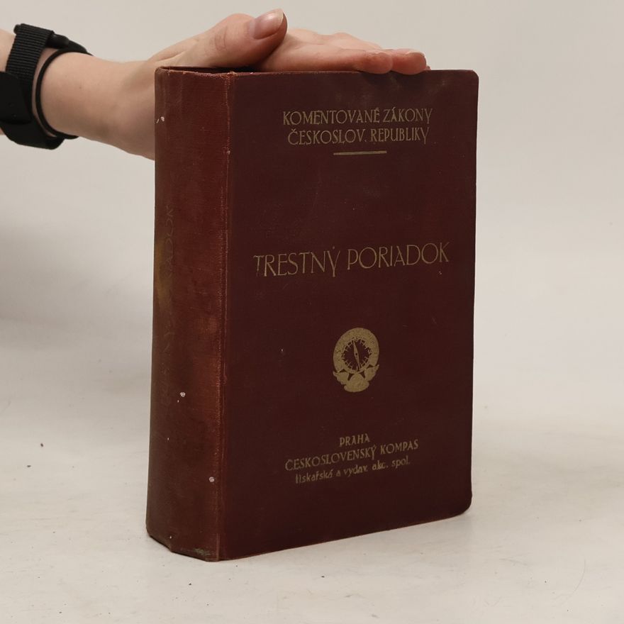 Collectif d'auteurs Trestný poriadok