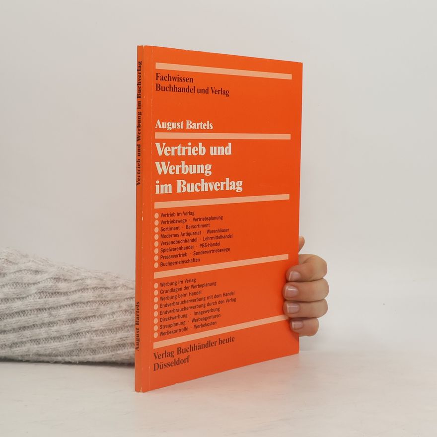 August Bartels Vertrieb und Werbung im Buchverlag