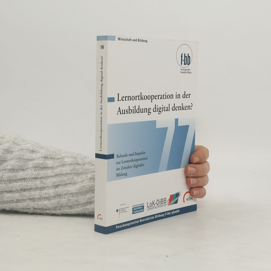 Susanne Kretschmer Lernortkooperation in der Ausbildung digital denken?