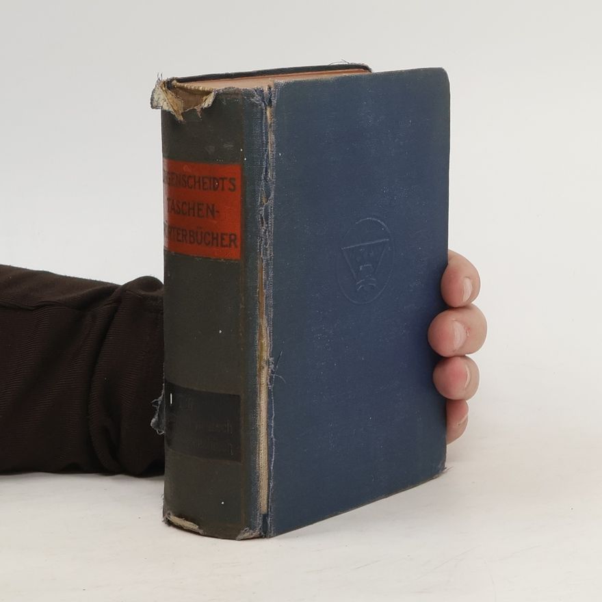 Bedřich Kabesch Langenscheidtův Kapesni slovník jazyka českého a německého. Langenscheidts Taschenwörterbuch der tschechischen und deutschen Sprache