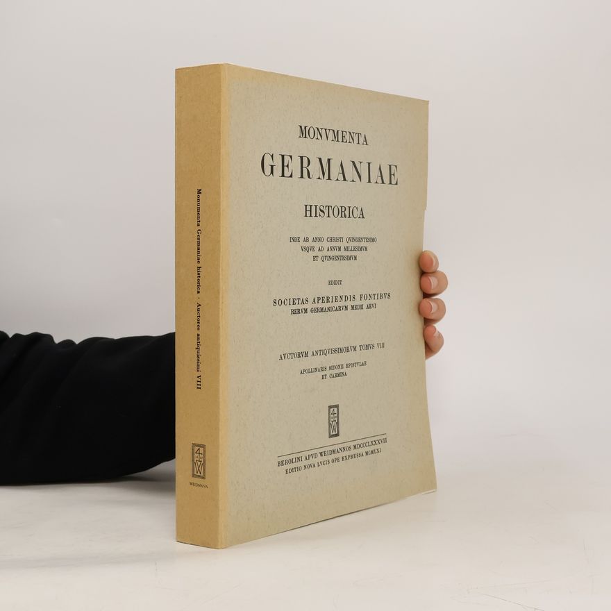 Kolektív autorov Monumenta Germaniae historica VIII