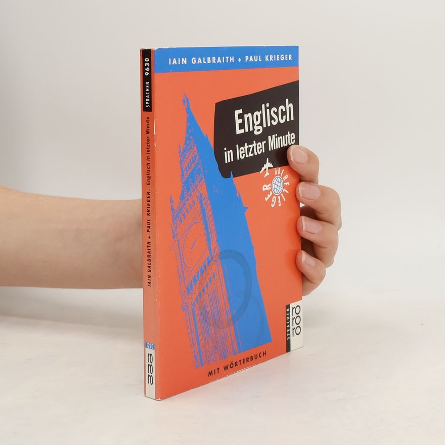 Iain Galbraith Englisch in letzter Minute