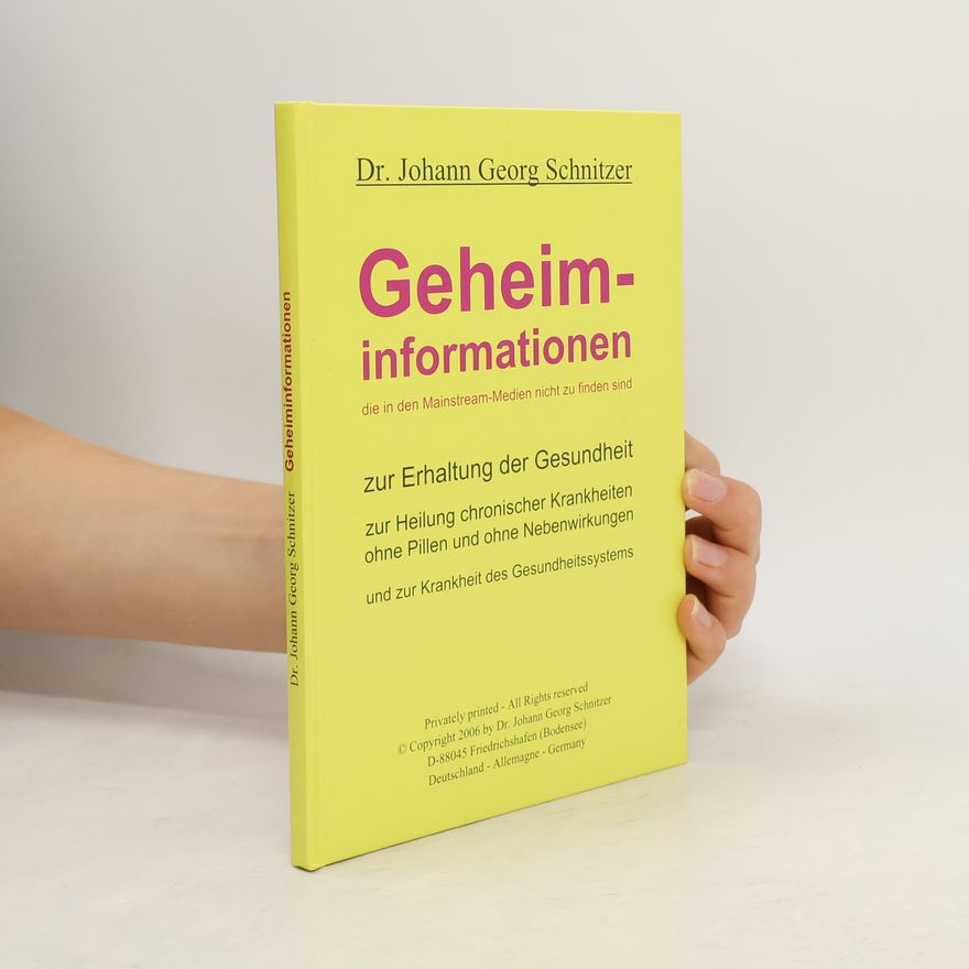 J. G. Schnitzer Geheiminformationen