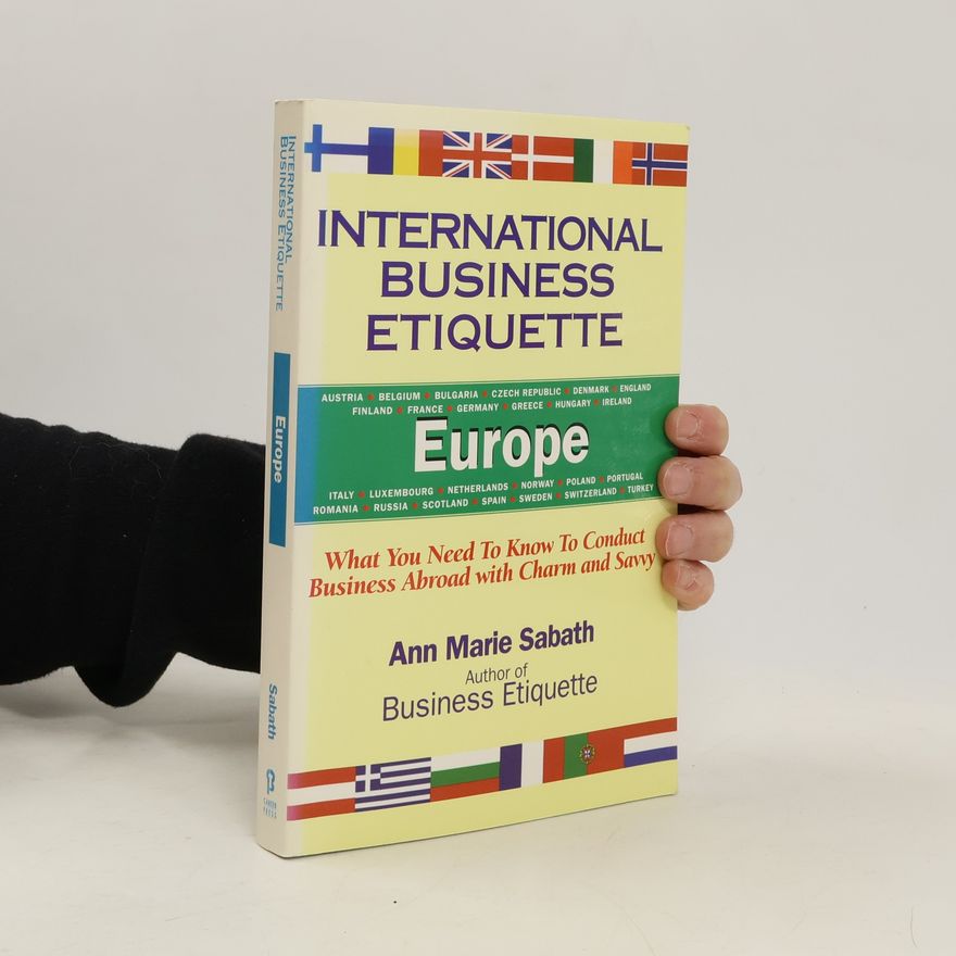 Ann Marie Sabath International Business Etiquette Europe