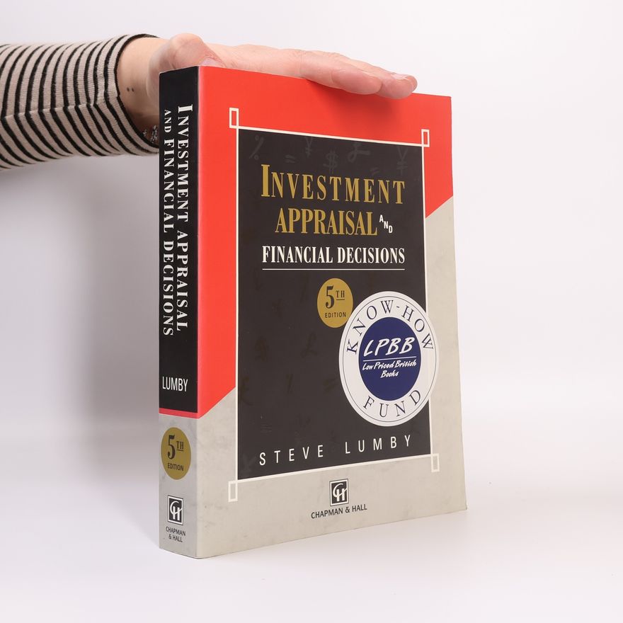 Steve Lumby Investment Appraisal and Financial Decisions