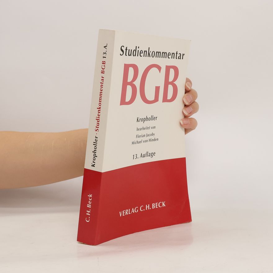 Florian Jacoby Bürgerliches Gesetzbuch