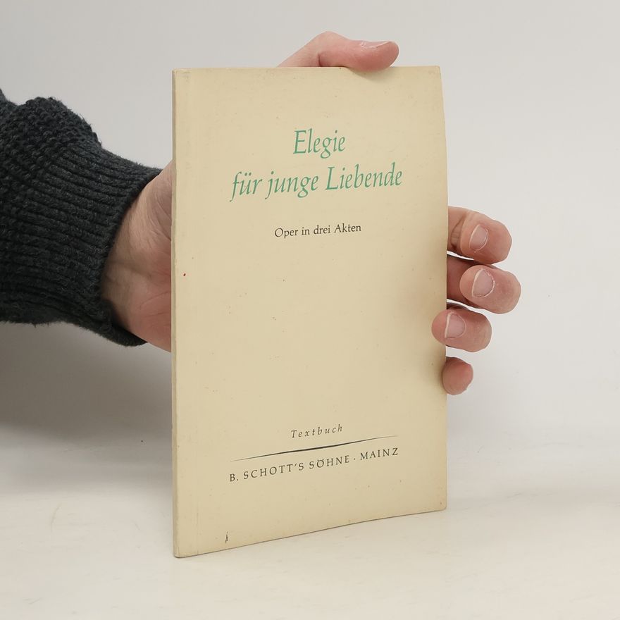 Hans Werner Henze Elegie für junge Liebende