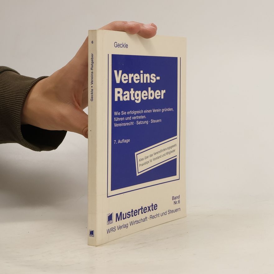 Gerhard Geckle Vereins-Ratgeber