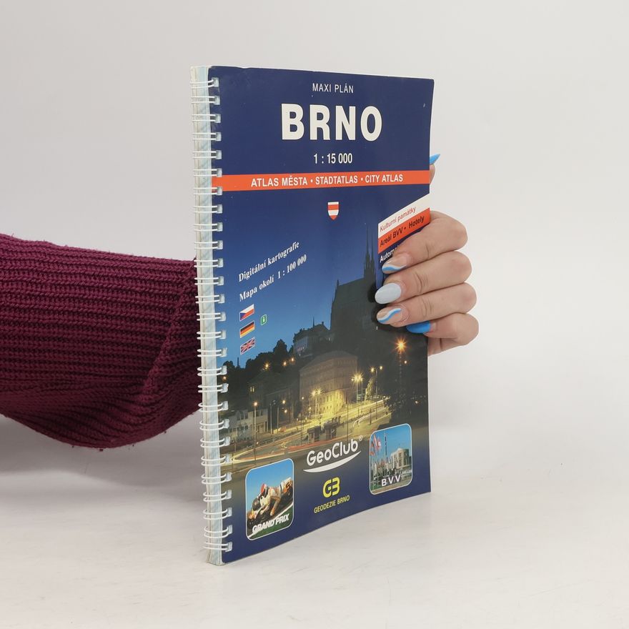 Kolektív autorov Brno atlas města. 1: 15 000