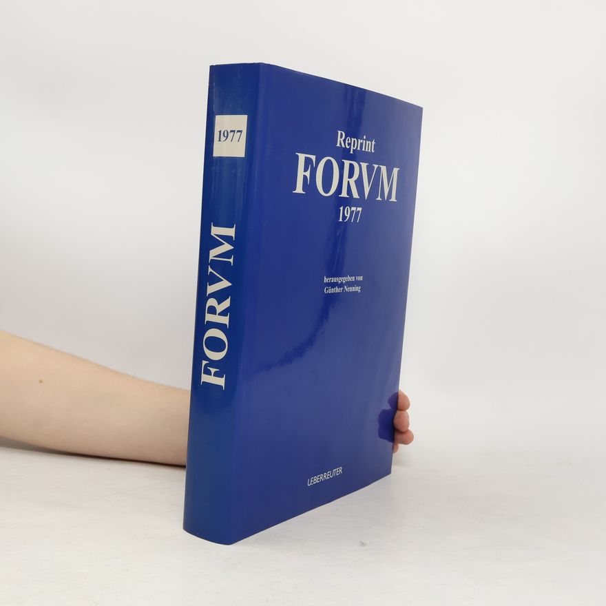 Günther Nenning Reprint Forvm 1977