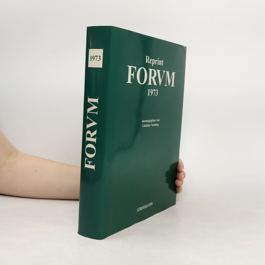 Günther Nenning Reprint Forvm 1973