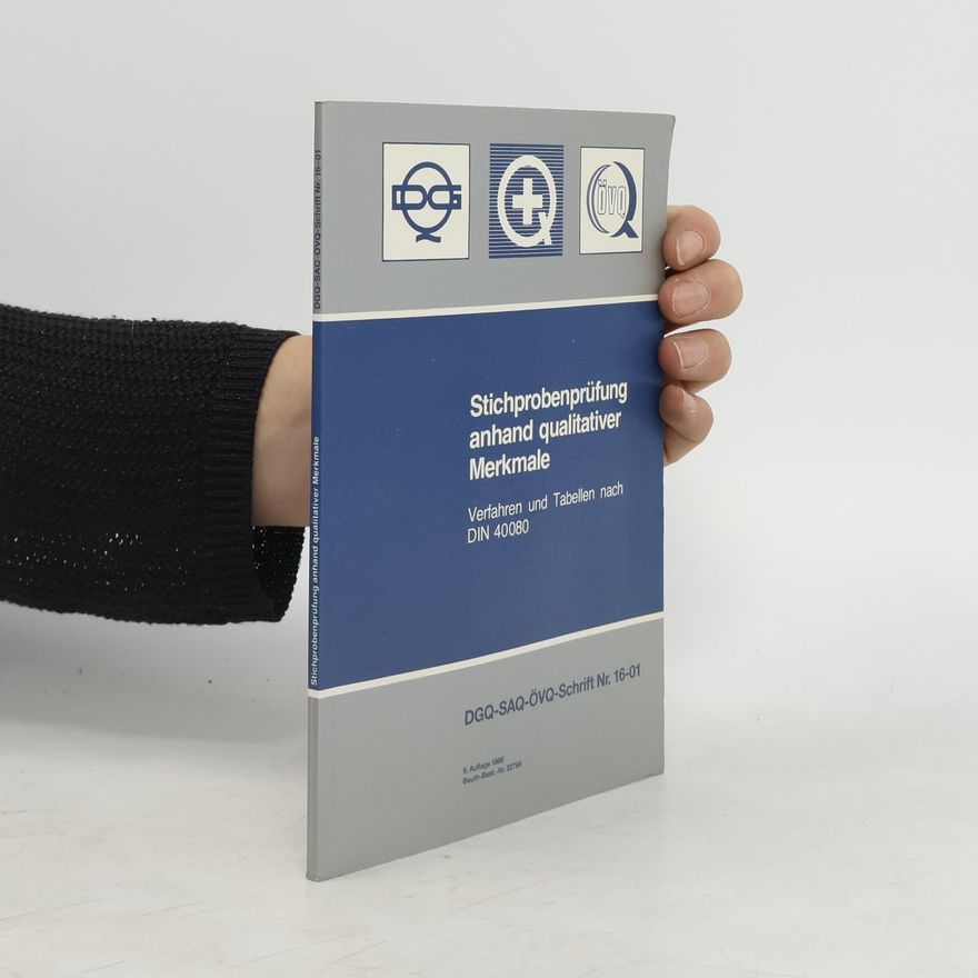 AA.VV. Stichprobenprüfung anhand qualitativer Merkmale