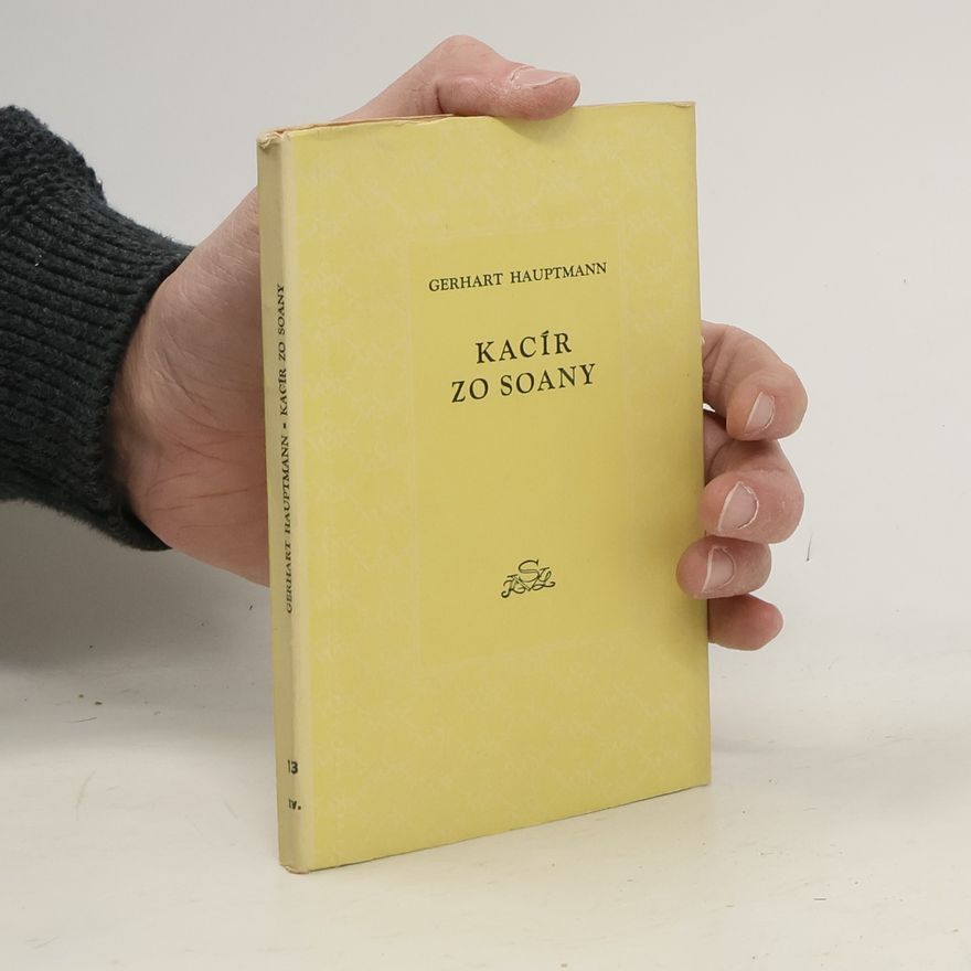 Gerhart Hauptmann Kacír zo Soany