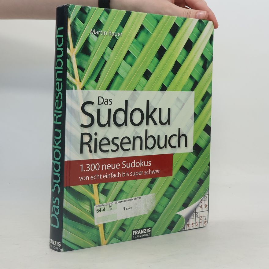 Martin Simon Das Sudoku-Riesenbuch