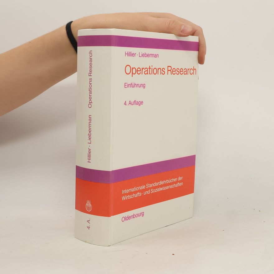 Frederick S. Hillier Operations-Research